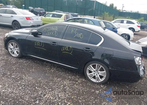 2007 Lexus Gs 450H из США, поврежденный, VIN JTHBC96SX75008163
